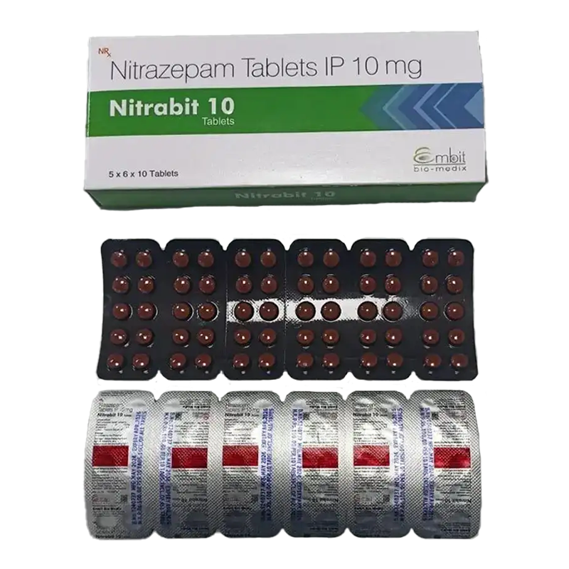 Nitrazepam Tablets IP 10 mg (Nitrabit 10)